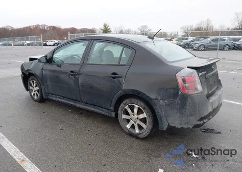 2012 Nissan Sentra 2.0 Sr из США, поврежденный, VIN 3N1AB6AP5CL672806